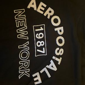 black Aeropostale shirt